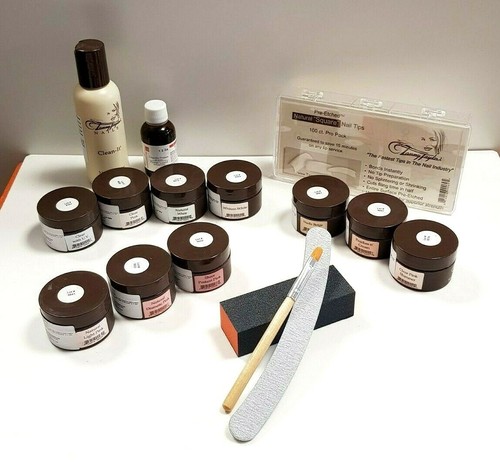 Set ricostruzione unghie gel - set,